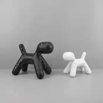 Европейският лесен Луксозен абстрактен черно-бял балон, украса за петна куче, украса за детска стая