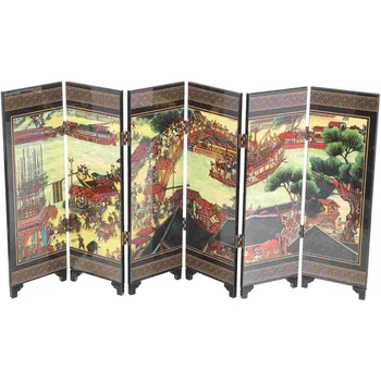 Японски Декор на Домашен Декоративен Екран Украса Панел Преграда За стаите са Малки Прегради Разделители Стените на Китайските Дървени Прегради