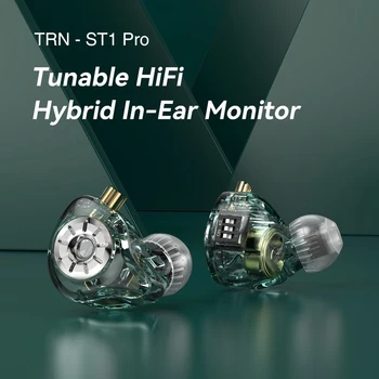 Ушите Хибридни Драйверные Слушалки с Ключа настройки на HI-Fi Слушалки с Шумопотискане 3,5 мм Plug Без / с микрофон