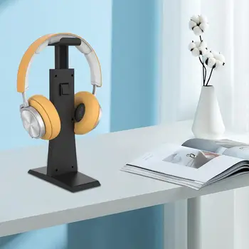 Поставка за слушалки Тенис на притежателя слушалки за въздушни капсули Макс Материал ABS Слушалки Син Зъб Поставка за слушалки и Държач за слушалки