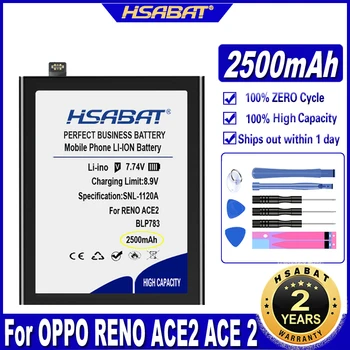 Батерия HSABAT BLP783 2500 ма за OPPO RENO ACE2 ACE 2 батерии