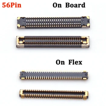 2-5 бр 56Pin LCD дисплей Гъвкав конектор спк стартира строителни върху дънната платка За Samsung Galaxy Fold 2 F9160 F700 B F W21 N9861 N9861U G9960