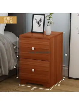 Ультраузкая нощно шкафче 20/25 проста модерна мини-нощно шкафче проста спалня и малък шкаф за съхранение