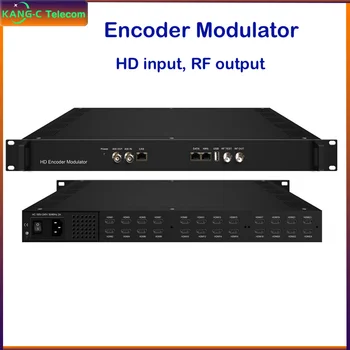 Функция 2 В 1 HD Кодиращи вход ISDB-T/DVB-C/DVB-T/ATSC RF Изход кодиращи модулатор