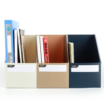 Кутия за съхранение на хартия формат А4 на работния плот, Рафтове за студентски книги, Сгъваеми Кутии за съхранение, за Сортиране на книги, Кутия за съхранение, Сгъваемия