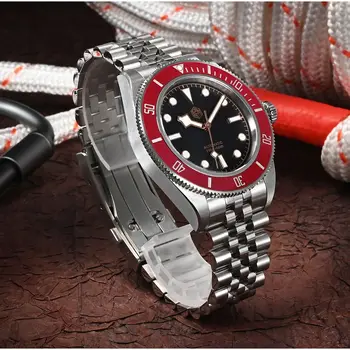 San Martin 2023, Нови 40 мм часовници Diver За мъже, Най-добрата марка, Класически мъжки часовници NH35, Автоматични механични Сапфировые Водоустойчив Reloj