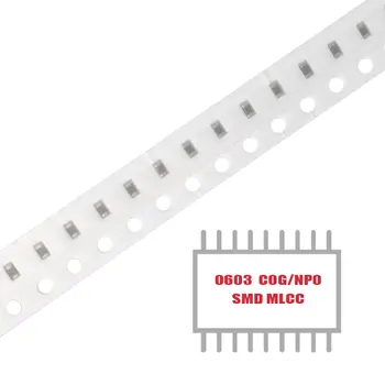 МОЯТА ГРУПА 100ШТ SMD MLCC CER 1200PF 50V X7R 0603 Многослойни керамични кондензатори за повърхностен монтаж в наличност
