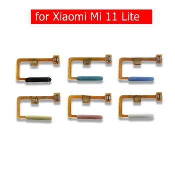 за Xiaomi Mi 11 Lite Конектор скенер на пръстови отпечатъци Гъвкав кабел Конектор сензор за Докосване ID Гъвкав кабел За ремонт
