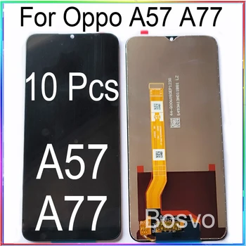 Продажба на едро на 10 бр./лот за Oppo магистрала a57 A77 LCD дисплей със сензорен екран в събирането на