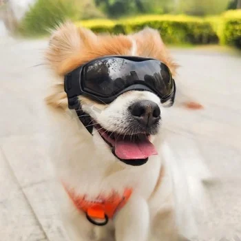 Защитни очила за кучета, Котешки слънчеви очила, слънчеви очила с защита от uv, готини очила за малки кучета, аксесоари за малки кученца за езда