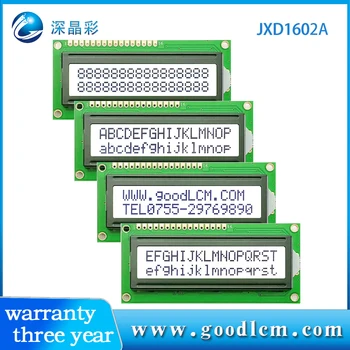 1602A LCD дисплей 2x16 16x02 i2c LCD модул hd44780 който има няколко режима на разположение на цвят храна 5,0 или 3,3 бял FSTN