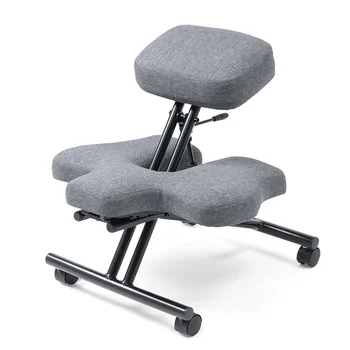 Стол за коленопреклонения -ергономичен компютърно бюро за домашния офис, за активни седалки, снимающий болки в гърба, шията и който подобрява стойката