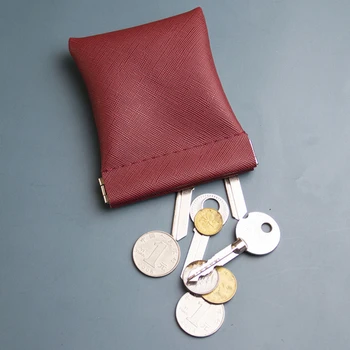 Женски Мъжки портфейл от изкуствена кожа, Мини-Малко кратък портфейл, чанта за дреболии, слушалки, стойка за кредитни карти за момичета