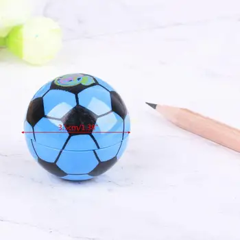 Острилка за моливи с футболна топка за творчески ученически пособия футболна форма, Директна доставка