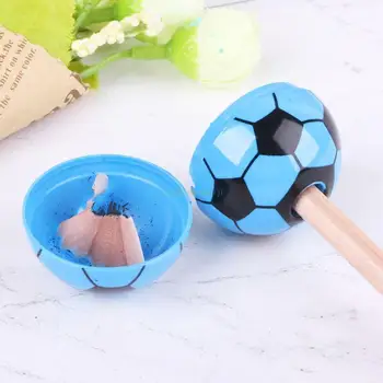 Острилка за моливи с футболна топка за творчески ученически пособия футболна форма, Директна доставка