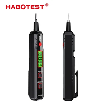 Безконтактен тестер променливо напрежение HABOTEST HT89, цифров детектор за напрежение 12-300 В, Инструменти, електроматериали, Винтоверти, Електрически тест дръжка