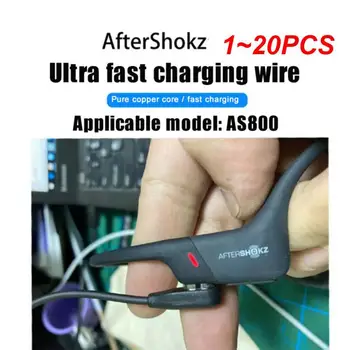 1 ~ 20 броя за Зарядно кабел AfterShokz AS800, съвместим с Bluetooth, Кабели за зареждане, слушалки, USB-Адаптер за зареждане
