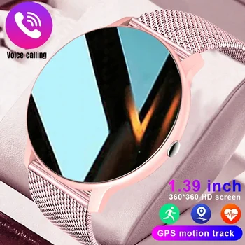 1,39 Инча 360*360 Екран на Смарт Часовници за Мъже С Потребителския Набор от Фитнес-Тракери 2023 Нови Bluetooth Покана Smartwatch Женски За Android и ios