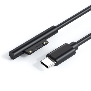Захранване от USB Type-C с бързо зареждане 15 В 3A за Microsoft Surface Pro 3 4 5 6