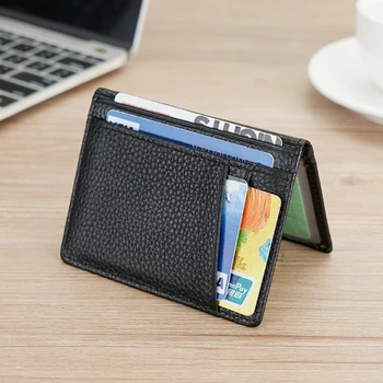 Държач за кредитни карти, притежател на шофьорска книжка, джобен чантата с няколко слота