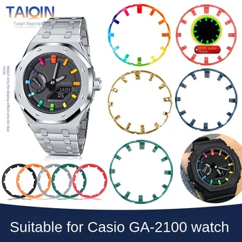 За Casio Luminous GA2100 GA2110 GA-2100 Часовници AP Пръстен с Циферблат САМ Часова Скала Пръстен с Индекса на Промяна на Циферблата мъжки Аксесоари За Часовници