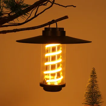Декоративни висящи лампи, водоустойчиви мултифункционални лампи за къмпинг, 2835LED, енергоспестяващи, с регулируема яркост за улично оборудване