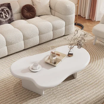 Модерна масичка за кафе в скандинавски стил, Луксозен минималистичен маса, на Централната маса, за дома, Хол, спалня, Меса, Аксесоари за оформление на интериора на купето