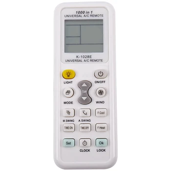 Универсален Безжичен K-1028E 1000 В 1 Цифров LCD дистанционно управление променлив ток за климатика