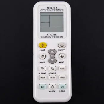 Универсален Безжичен K-1028E 1000 В 1 Цифров LCD дистанционно управление променлив ток за климатика