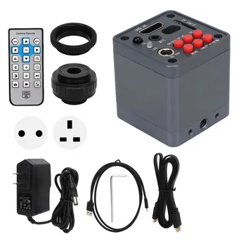 Камера видеомикроскопа Интерфейс USB 2.0 Поддръжка на цифрово увеличение Многоцветен индустриална камера видеомикроскопа за Windows DC 12V