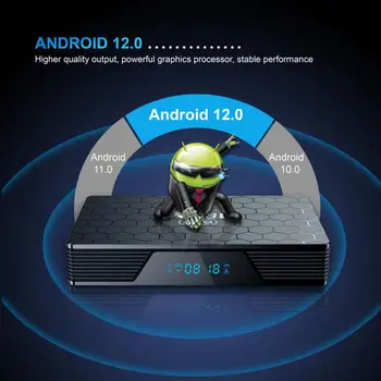 2022 X98H PRO 2G 16GB TV BOX Android 12 Smart TVBOX Allwinner H618 двойна лента Wifi6 1080P BT5 1000M мултимедиен плейър телеприставка