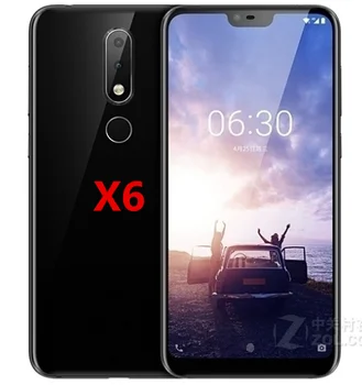 Оригинален X6 6.1 Plus Рециклирани мобилен телефон с две Сим карти, раздадени 4G LTE 5.8 