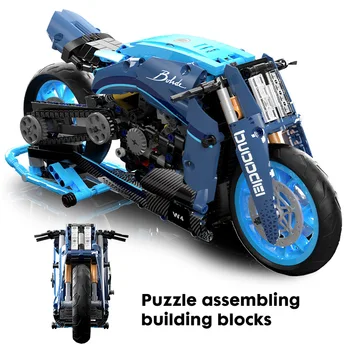 Градски Високотехнологичен мотор Модел автомобил градивните елементи на MOC Състезателни вашия мотор Превозни средства Тухли Играчки За деца Подаръци
