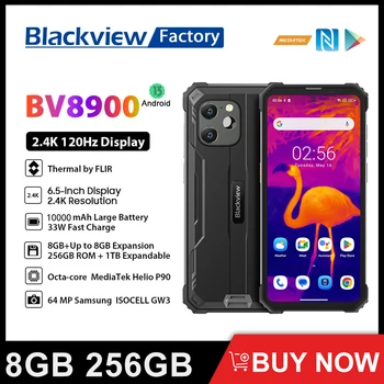Blackview BV8900 Траен минерален 16 GB 256 GB Android 13 6,5 