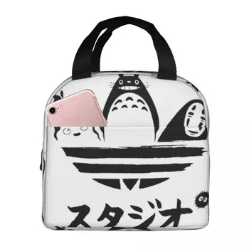 Термоизолированные чанти за обяд за Еднократна Употреба, чанта за Bento, Обяд-бокс с Голям Капацитет, Чанта за Съхранение на Открито