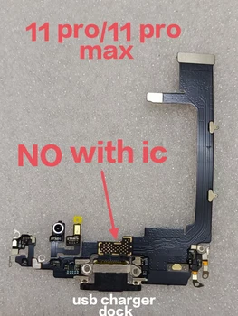 Пълна делото за Iphone 11 Pro Max /11 / 11Pro Корпус Батерия Средна рама на шасито в събирането на задната врата с гъвкав кабел