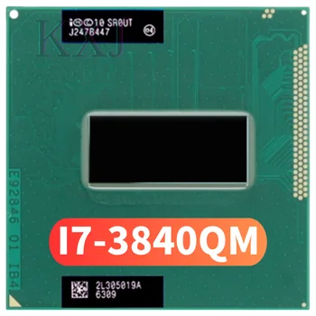 Intel Core i7-3840QM i7-3840QM SR0UT с честота 2,8 Ghz се Използва Четириядрен Восьмипоточный процесор 8M 45W Socket G2 / rPGA988B