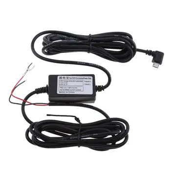 Авто музикален кабел от 12 до 5 USB За зареждане камера за автомобил на видеорегистратора