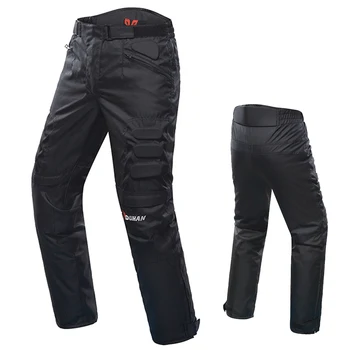 Мотоциклетни панталони DUHAN, мъжки ветроупорен панталон за мотокрос, Мотобрюки за конна езда, Байкерские Ски Мотобрюки