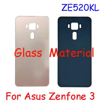 АААА Качеството на стъклен материал 10 бр. За Asus Zenfone 3 ZE520KL Задния капак на отделението за батерията Корпус Резервни части