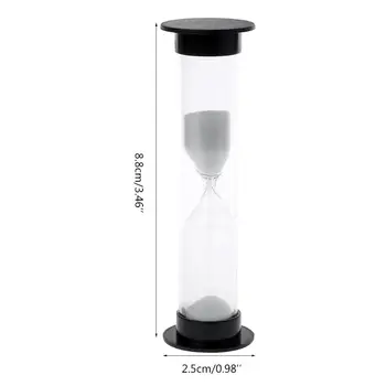 Креативни нови мини-пясъчен часовник от пясък, стъкло с таймер 60 секунди 1 минута за създаване на стилен интериор у дома