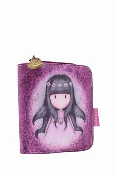 Чантата с образа на младо момиче, опаковане карти