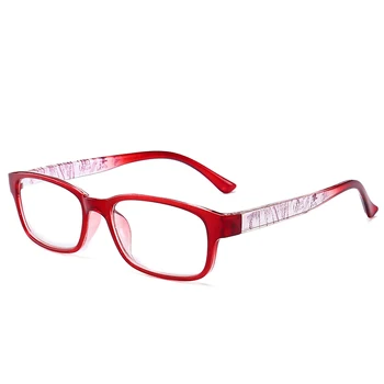Очила за четене за жени, Класически Квадратни Очила за далекогледство, Дамски очила за четене в рамка с принтом, очила за четене