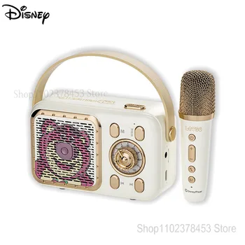 Disney Minnie Lotso Winnie Безжична Bluetooth Аудио KTV Kara Ok hi-fi системи стерео Интелигентен Глас портативен Говорител, набор от микрофони