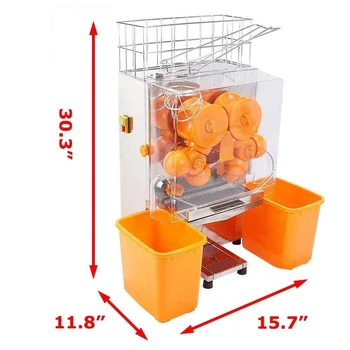 Луксозно Търговско автоматична Сокоизстисквачка за портокали 2000E2