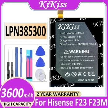 Оригинална Батерия KiKiss LPN 385300 LPN 385300 3600 mah Батерии за Hisense F23M F23 F 23