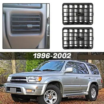 2 бр. Вентилационни отвори Нагревател Централна Арматурното табло на автомобила за 1996-2002 Toyota 4RUNNER Воздуховыпускное отвор за климатик Скара 55063-35030
