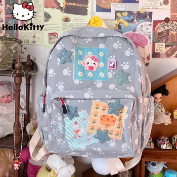 Жена раница Sanrio на Hello Kitty с анимационни принтом 