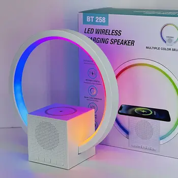 Безжично зарядно устройство Smart Атмосфера Light Bluetooth Speaker