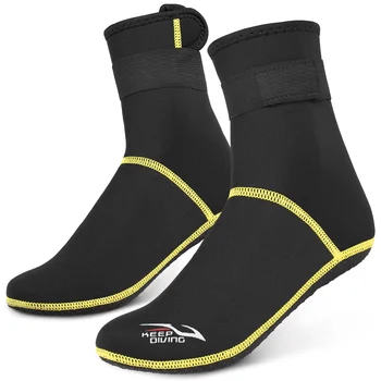 Чорапи за гмуркане 3 мм Неопрен плажни водни чорапи Минерални обувки за неопрен Мини чорапи за гмуркане за рафтинг по гмуркане, Ветроходство, Плуване